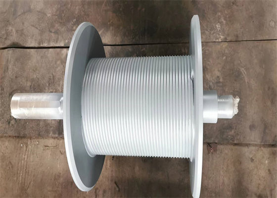 Towing Winch Parts: Lebus Grooved Cable Winch Drum For Ocean Going Ships