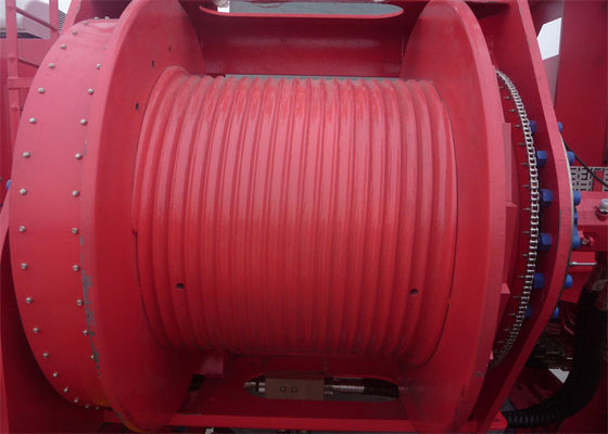 Lebus Carbon Steel 12mm Grooved Cable Drum For Mining Equipment