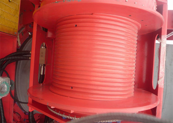 Lebus Carbon Steel 12mm Grooved Cable Drum For Mining Equipment