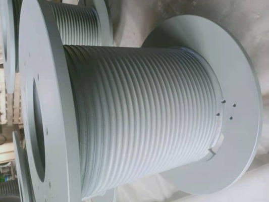 Heavy Duty 1000mm Length Wire Rope Drum Slow Speed With CCS